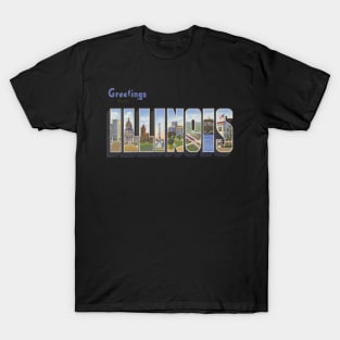 Greetings from Illinois T-Shirt